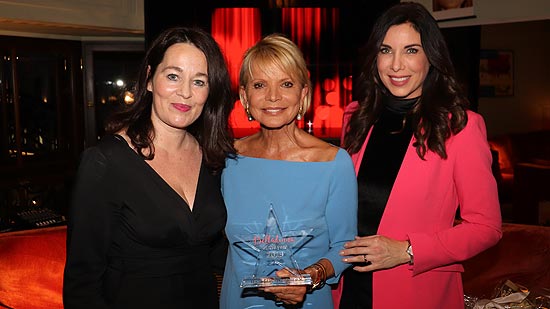 Belladonna Initiatorin Michaela Aschberger-Hedel, Uschi Glas, Alexandra Polzin am Abend des 15.05.2019 im heart (©Foto: Martin Schmitz)